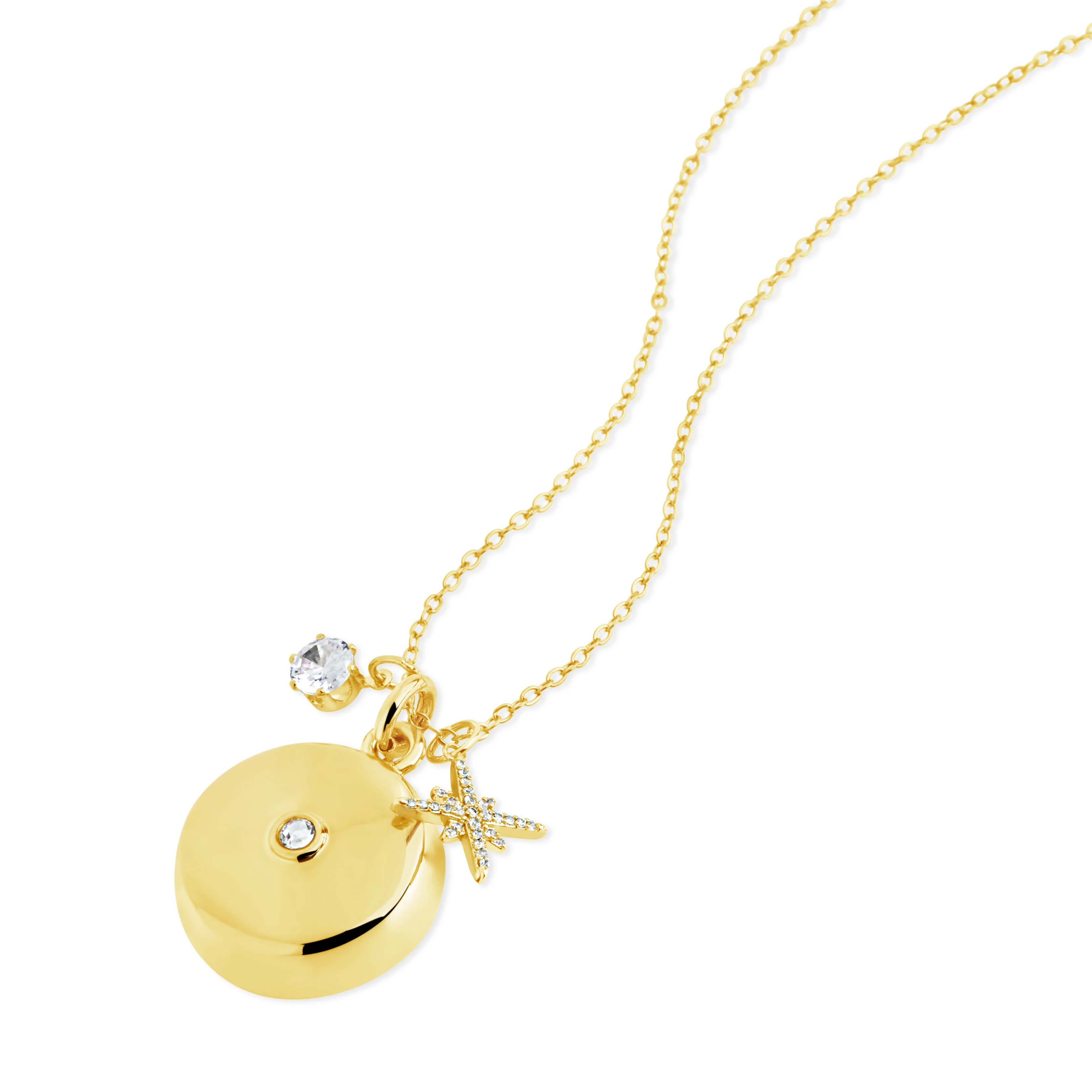 Star Burst Charm Necklace - Image 3